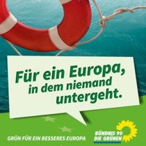 Grüne Infostände zur Europawahl