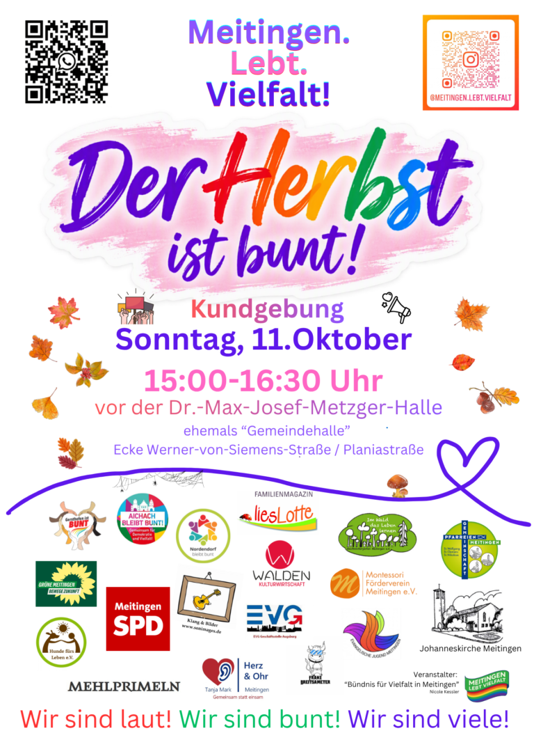 Meitingen setzt auf Demokratie und Menschenrechte